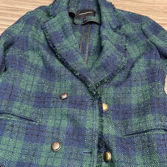 BANANA REPUBLIC PLAID BLAZER XS - Picture 16 of 16